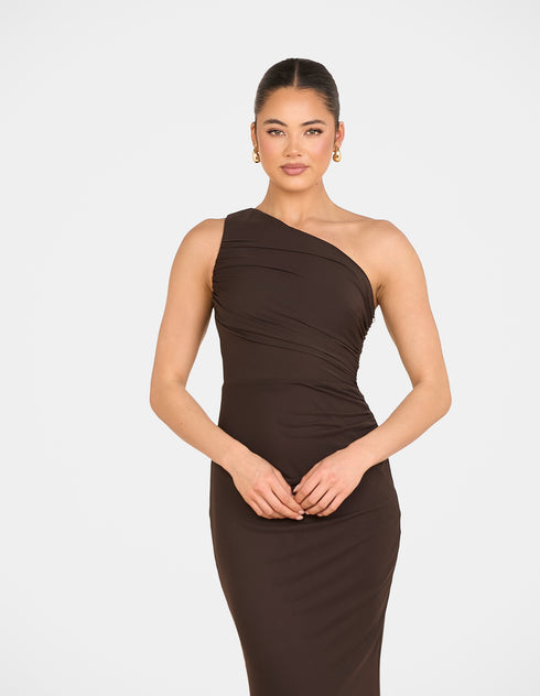 Adelaide One Shoulder Maxi